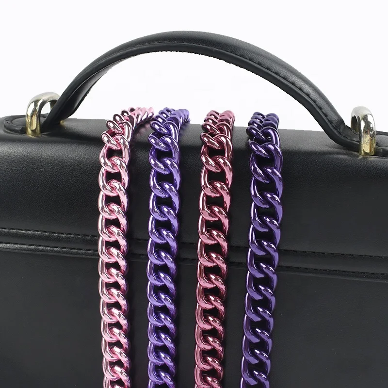 Meetee C-C001 13mm Handbag Hardware Accessory DIY Handmade Plating Decorative Bag Chain Alloy Adjustable Replaceable Bag Chain