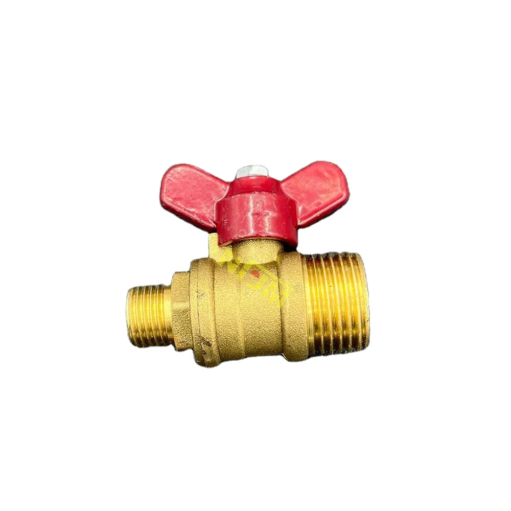 NFJM Brass ball valve butterfly handle M/M MIHA brand PN 16 with Manufacture price Best Quality Made in Vietnam