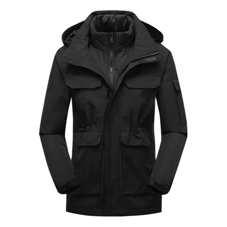 
 Поставка с завода 3 в 1 Съемная шляпа многоцветная Водонепроницаемая походная уличная пуховая куртка ветровка  