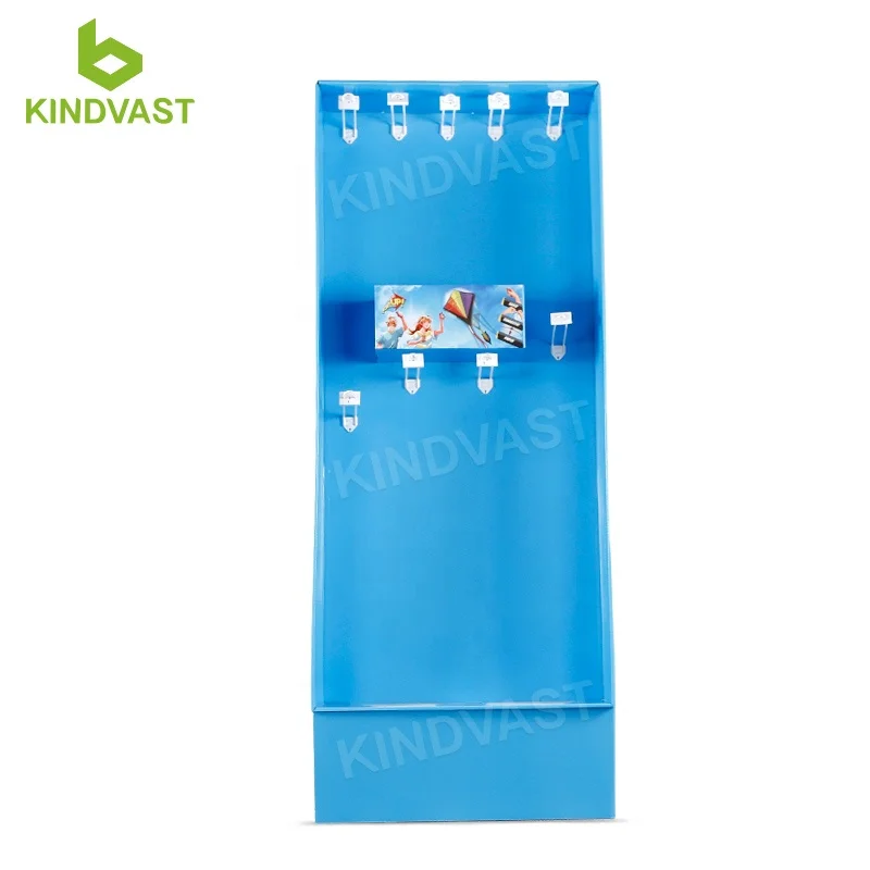 Custom Retail Pos Toy Store Kids Bookshelf Cardboard Floor Funko Pop Product Rack Doll Merchandise Paper Display Stand