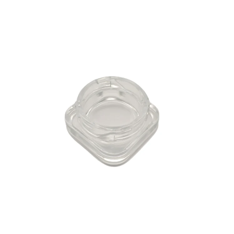 certificated costomized child resistant hemp squre glass jar concentrate cbd container pur farm