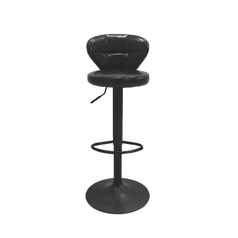  Комфортные барные стулья Nordic high Leather PU Swivel современные для стойки барный