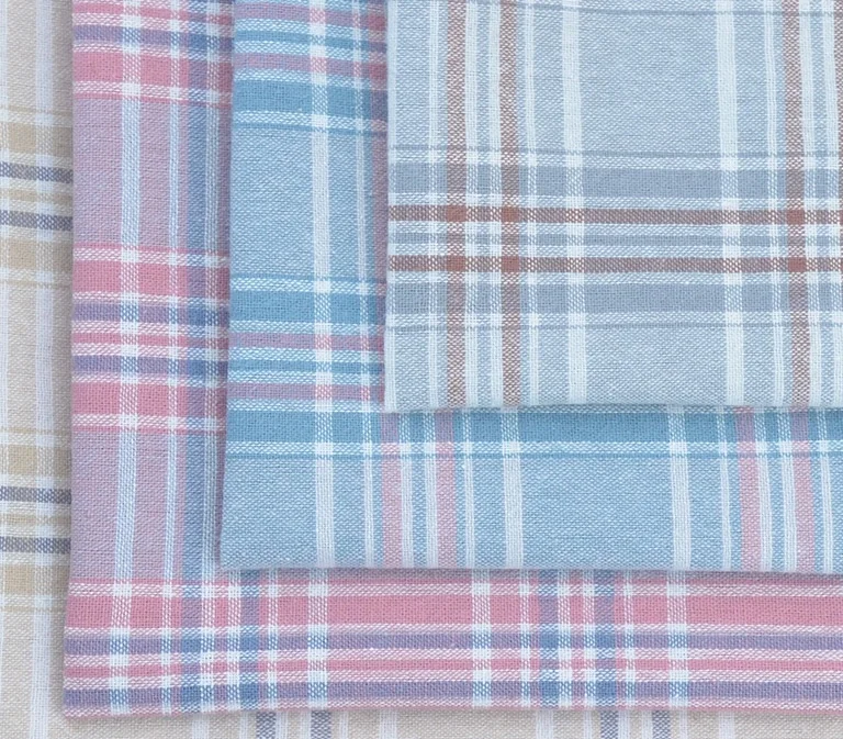 JK suit 100% polyester yarn dyed plaid fabric pleated skirt school uniform check fabric