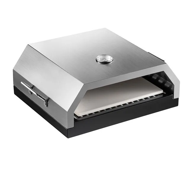 Portable modern small stainless steel indoor pizza oven for kitchen