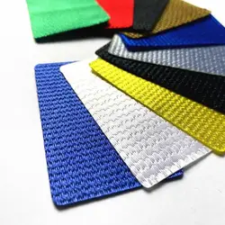 3D Tatami  Fabric Laser cut Patches  for Flocking  Printed Patches