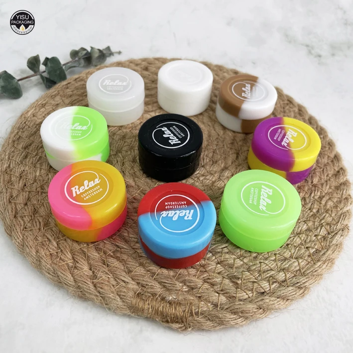 OEM Accept Food Grade Non-Stick Slick Oil Jar Oil Storage Silicone Container Jars