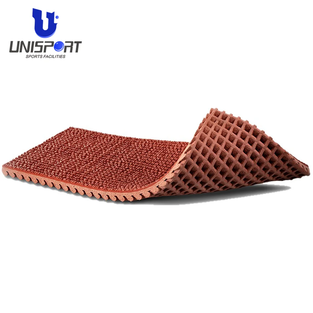 13mm Prefabricated Rubber Running Track Thickness Prefab Athletic Track Stadium Synthetic