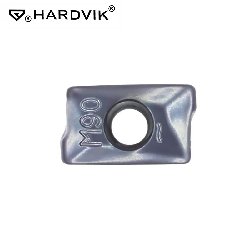 HARDVIK APKT1003 PDR -HM90 карбид вольфрама фрезерная вставка с покрытием PVD внешний токарный инструмент для нержавеющей стали