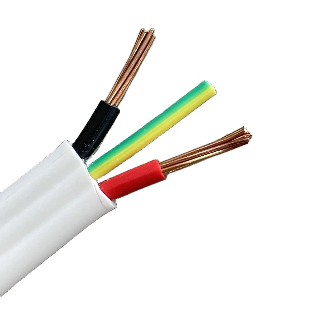 TPS Flat 3 Core Cables 1.5mm 2.5mm 4mm 6mm PVC Insulated Australian Twin and Earth Cable