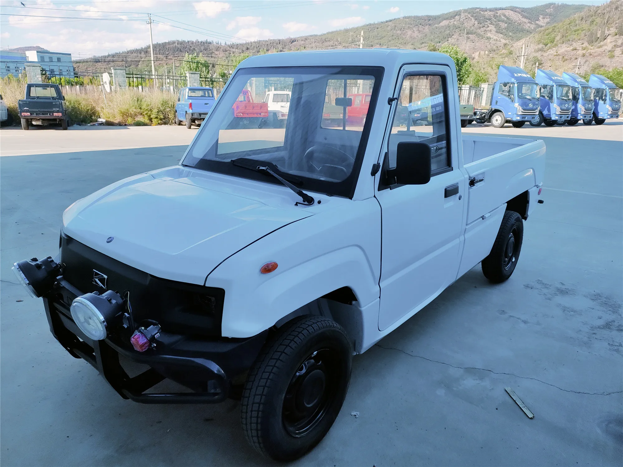 Pickup Chinese Factory Supplier Low Speed 3500W Low Speed Electric pickup truckCars EV Mini EV Car
