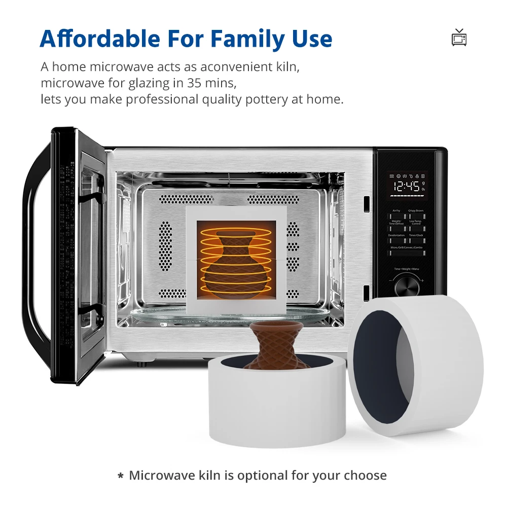 TRONXY MOORE 3 Ceramic 3D Printer Machine Ultra High Speed Home use Stampante Imprimante Impresora clay 3D Printer