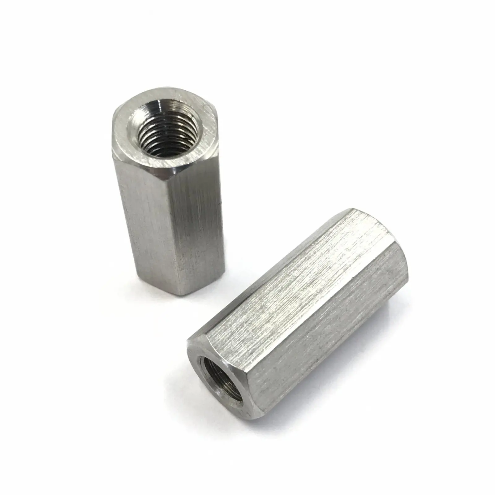 China supplier DIN6334 M6 stainless steel hex long nut for retail industry
