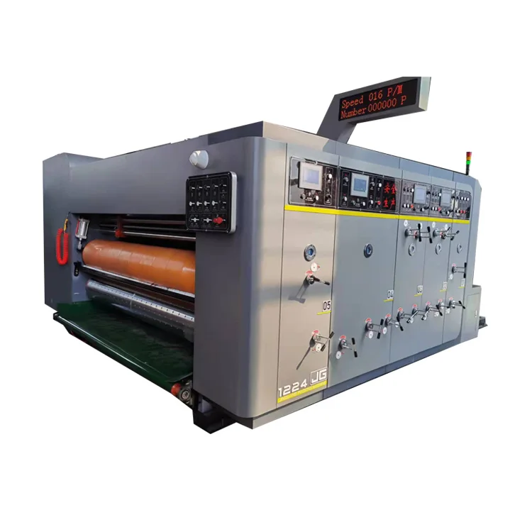 5 Ply Corrugated Box Printer Rotary Slotter Die Cutter