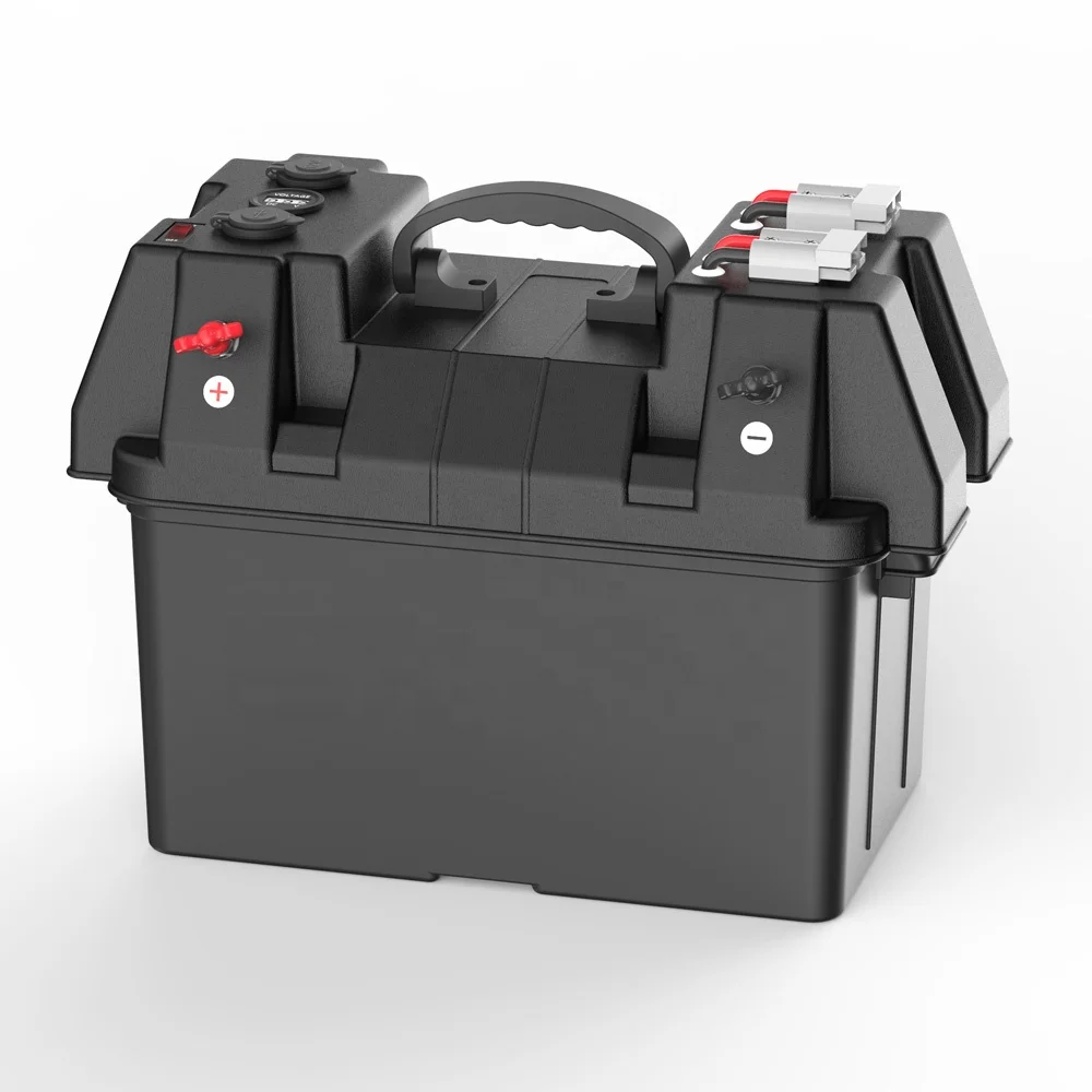 High quality portable automotive marine batteries plastic 12V safely stores rv waterproof automotive battery box