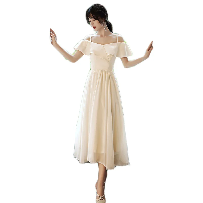 Bridesmaid Wedding Mermaid Bridal Gowns Dress