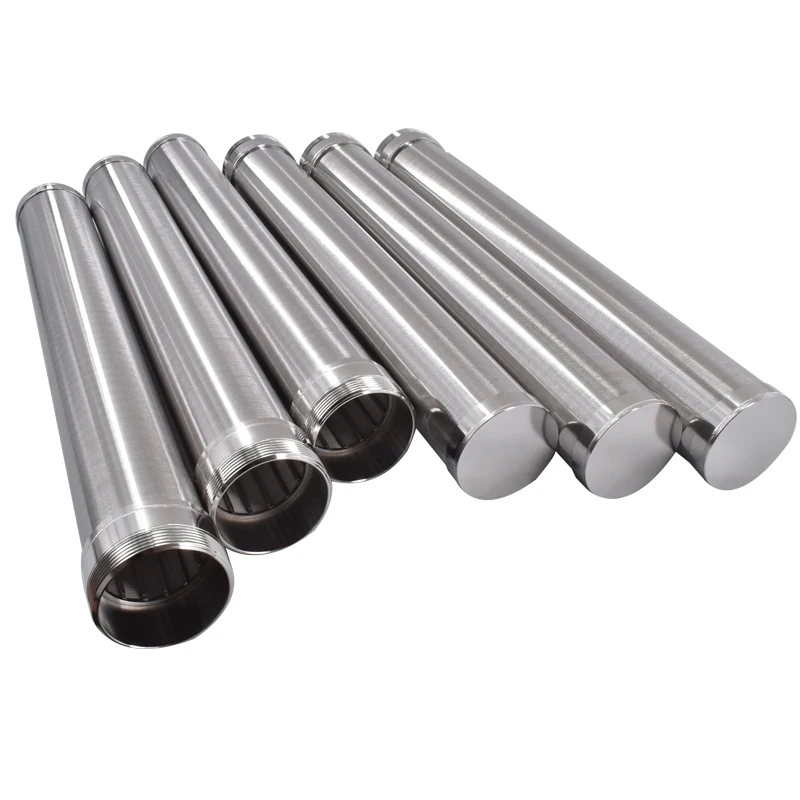 304 stainless steel wire wrapped johnson screen tube