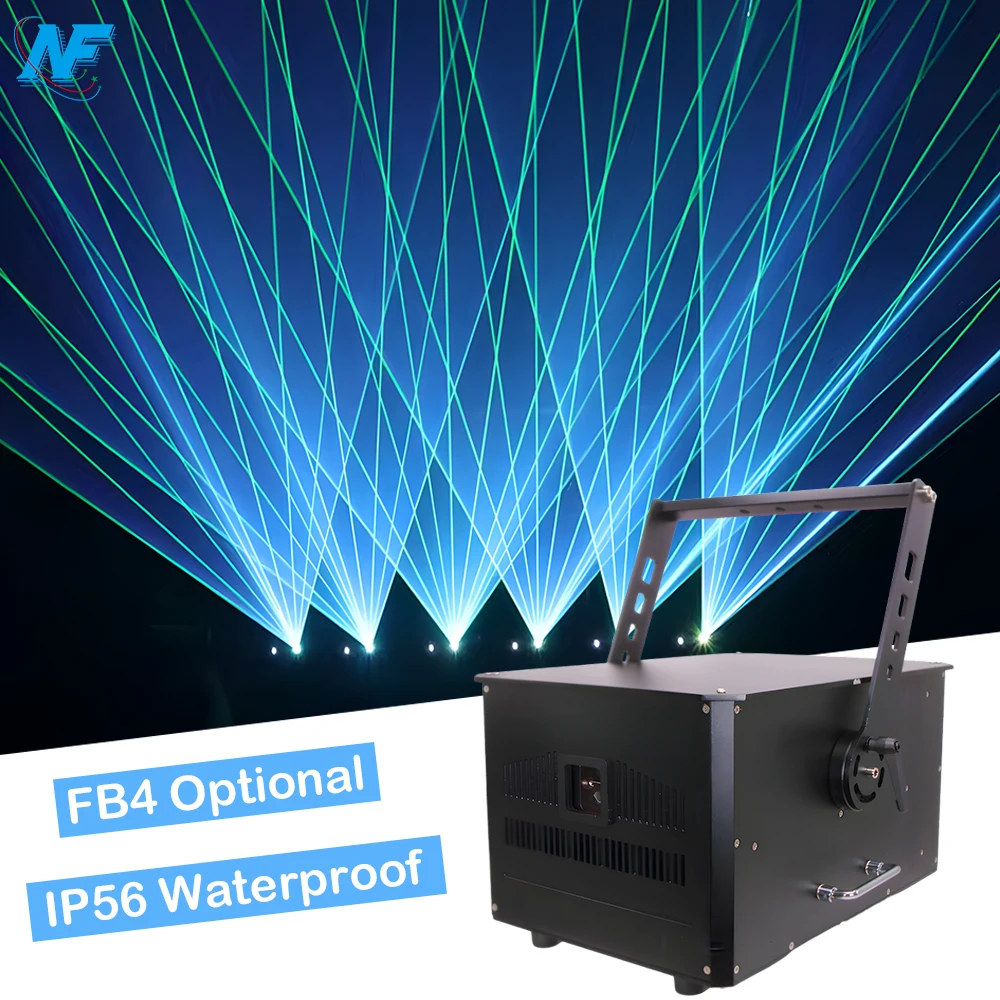 Hight Power F3500 series 20w outdoor  IDLA DMX control waterproof laser light for  land mark theme park dacing hall