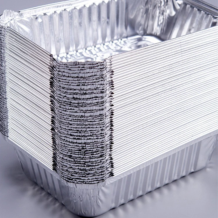 Aluminium Foil Catering Serving Trays Takeaways Disposable Aluminium Food Tray