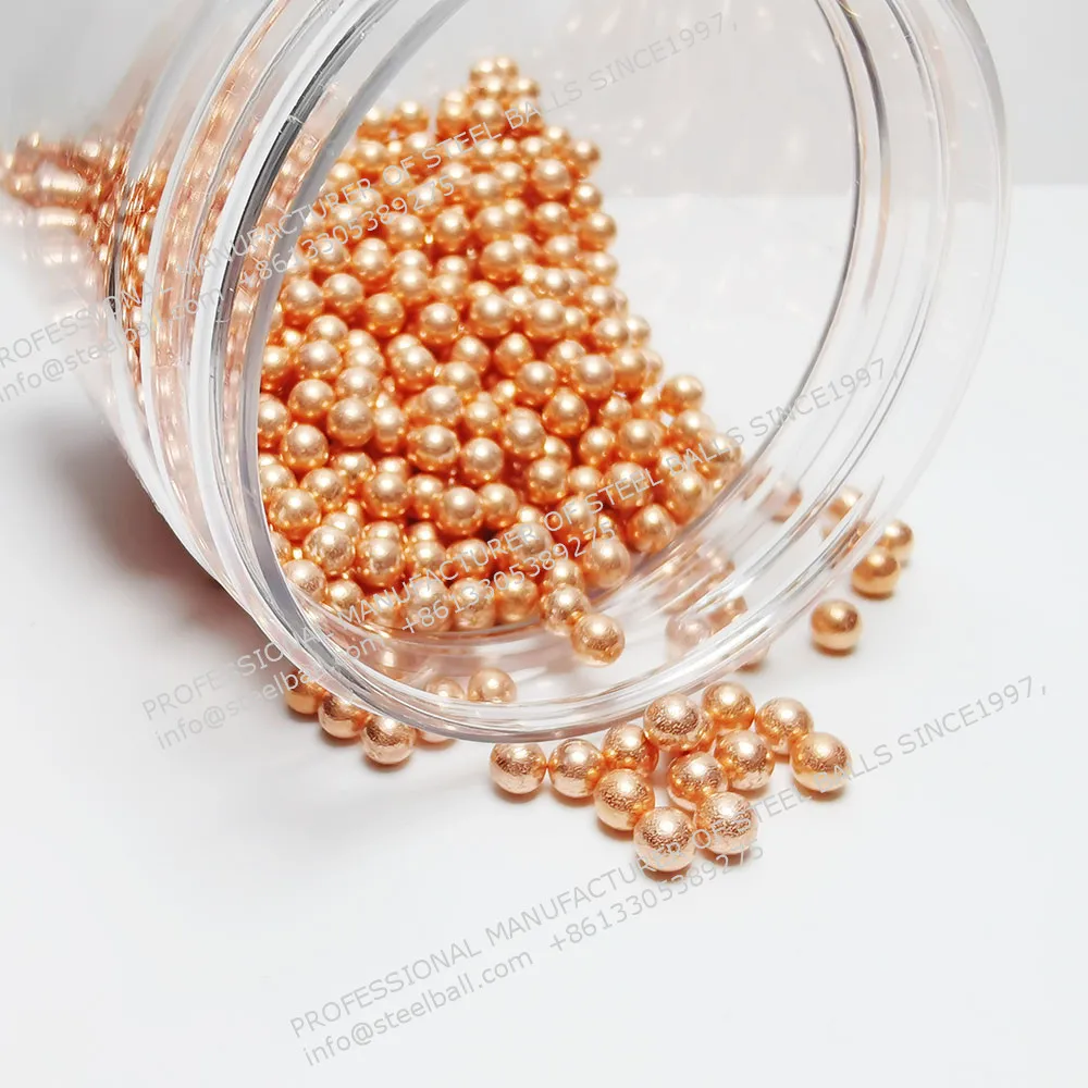
China factory 0.5mm to 50.8mm solid copper balls 