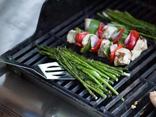 
Stainless Steel BBQ Barbecue Utensils with Aluminium Case BBQ Grill Tool Set Stainless Steel Barbecue Grill Accessories Utensils 