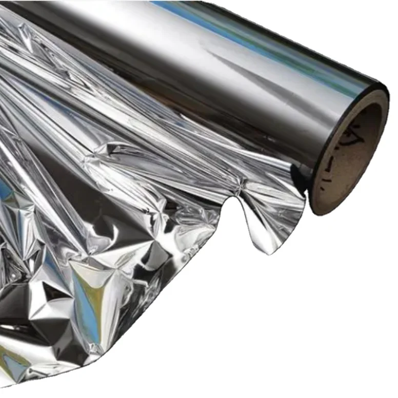 15 mic PET Aluminized Film Aluminized Mylar Film VMPET PET Polyester Film