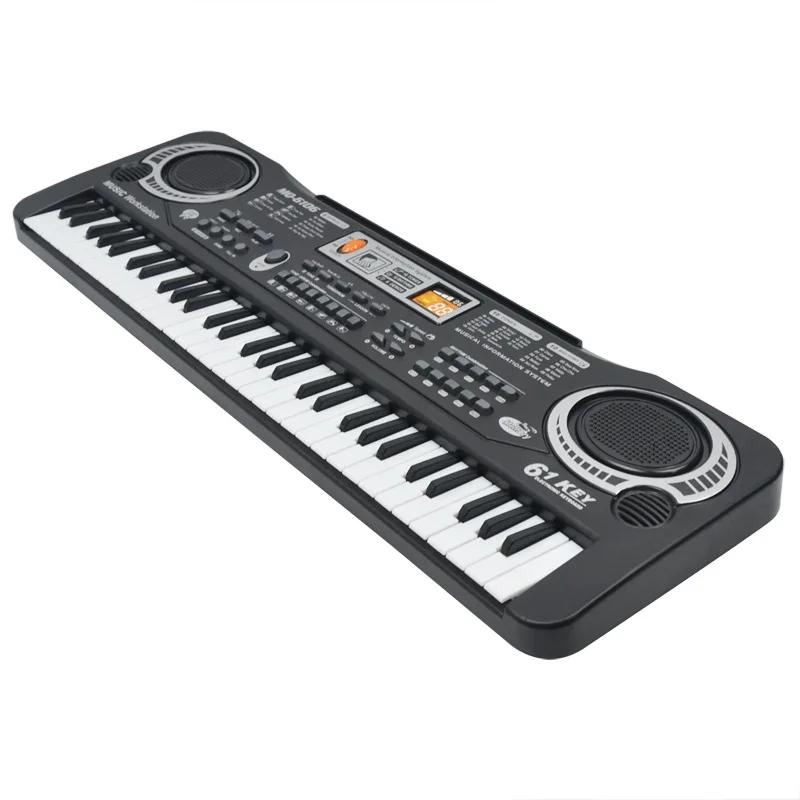 Puzzle electronic organ professional keyboard 61 keys musical instrument kids toy piano
