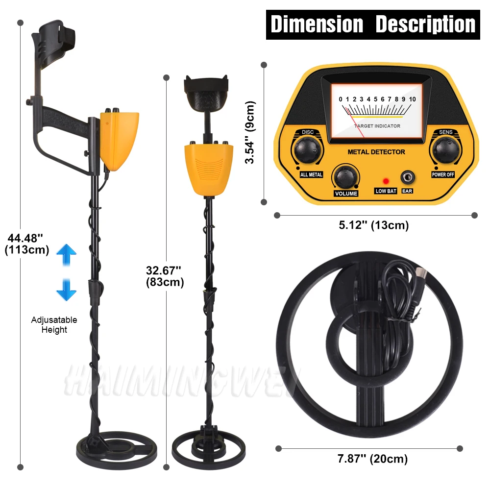 Cheap GT5090 Underground Treasure Search Hobby Metal Detector