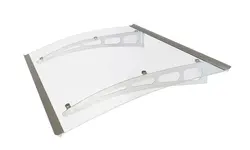 PA series window awning PC  door awning  80x120cm modern glass cover front door outdoor patio canopy