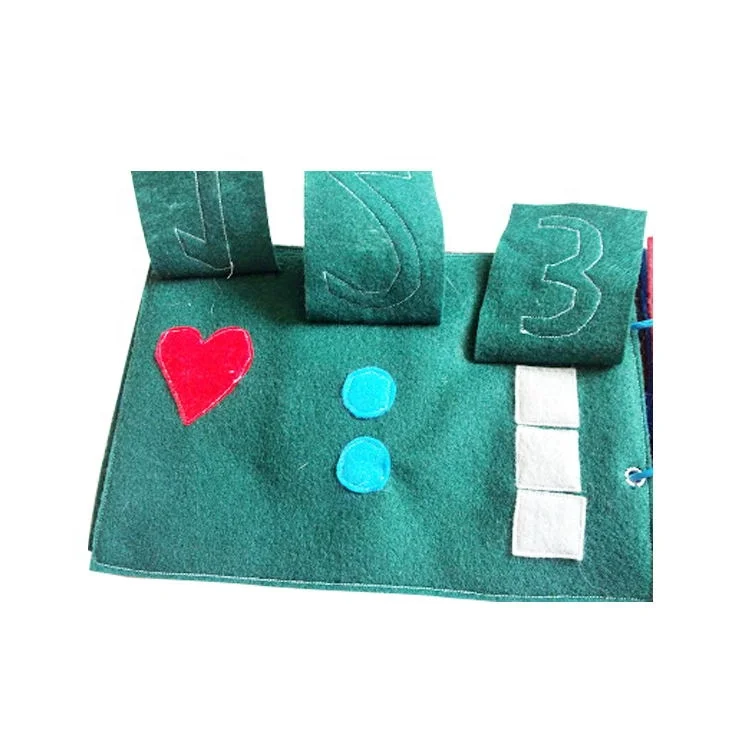 
Eco friendly early childhood educational toy waterproof baby soft quite book for babies 