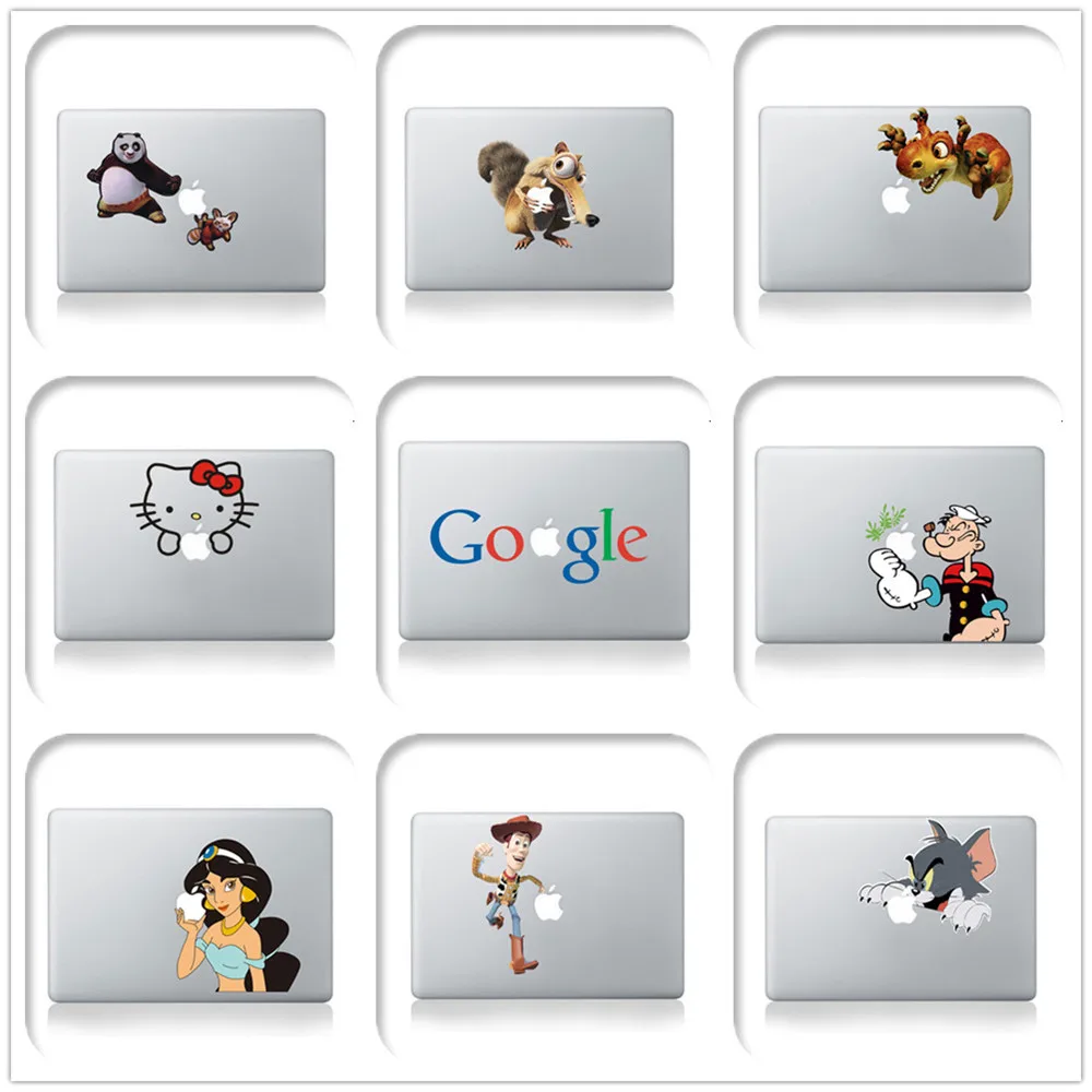 Laptop Decoration Decals Wraps Sticker Logo Clear Sticker Skin for Macbook Ce OEM Use Mobile Phone Low Price Stock Acceptable