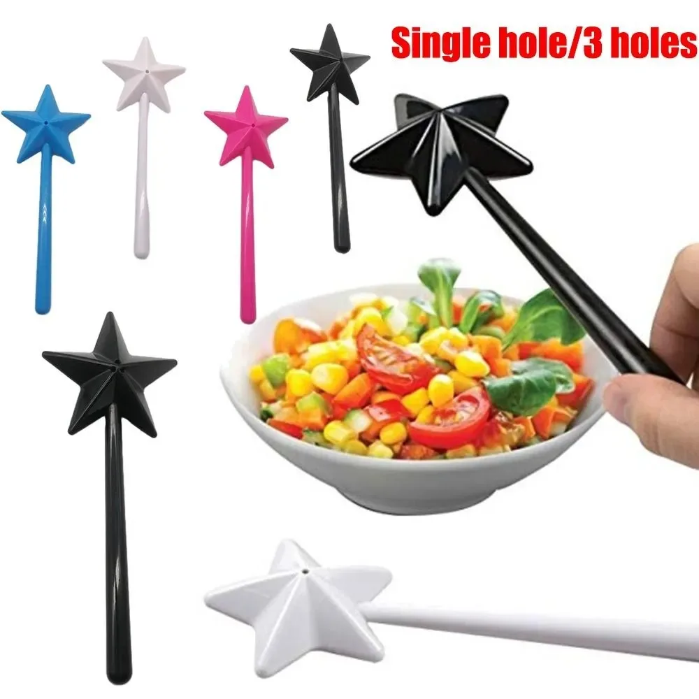 Refillable Magical Star Wand Spice Dispenser Seasoning Shaker Set Kitchen & Dining BBQ Supplies Portable Salt Pepper Shakers