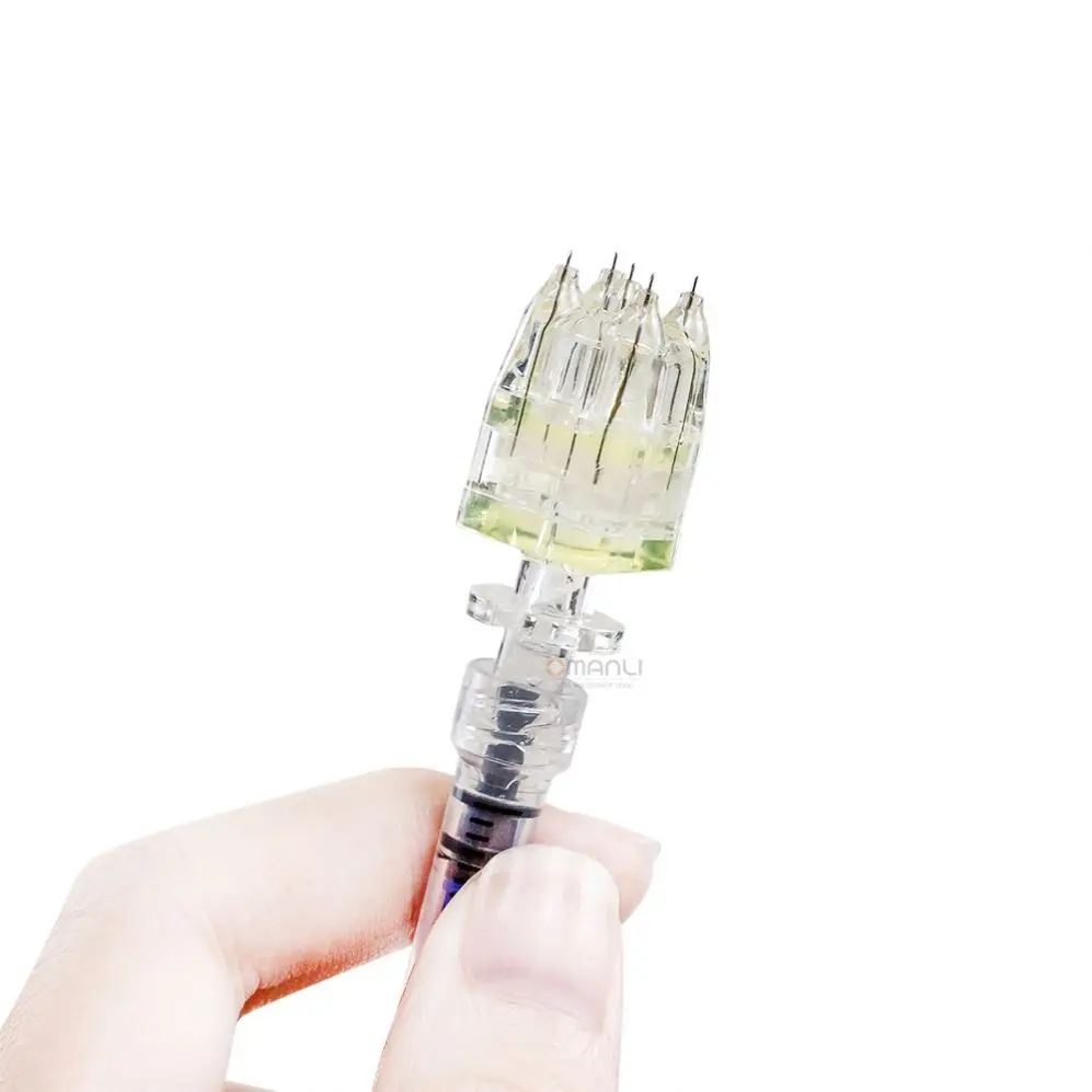 Mesotherapy Injection 5 Pins Multi Needle Crystal Injector 5 Pin Needles For Skinbooster