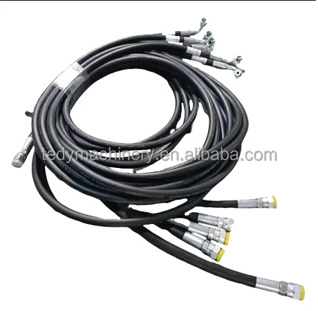 Excavator Accessories New whole machine Hydraulic hose Kit Repair hose kit