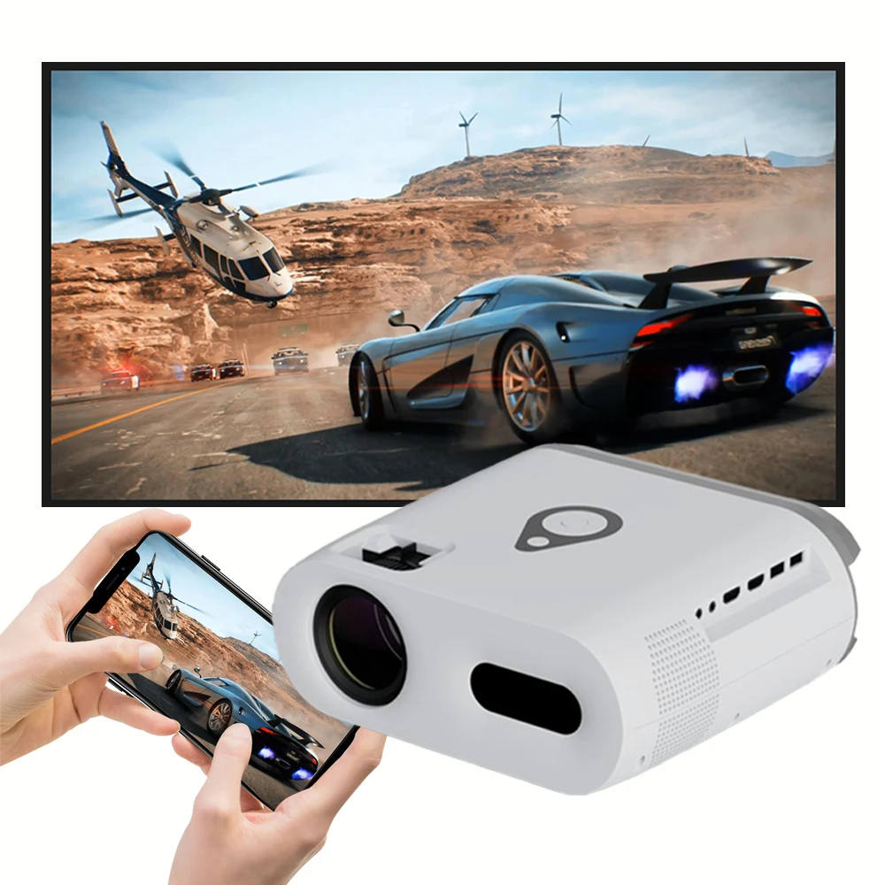 Full HD 1080P Cinema LCD LED smart 3d android portable mini short throw projecteur home theater wireless WiFi 4k projector