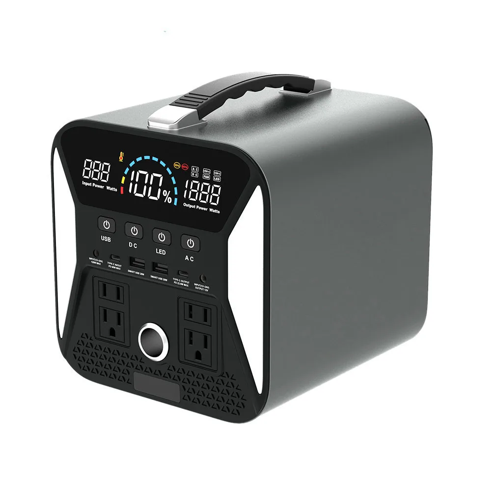 Светодиодный индикатор питания USB AC/DC 12 В/9 В/5V Выходной интерфейс 14 8 V 336000mAh мини-панель солнечных батарей UPS аварийный резервный