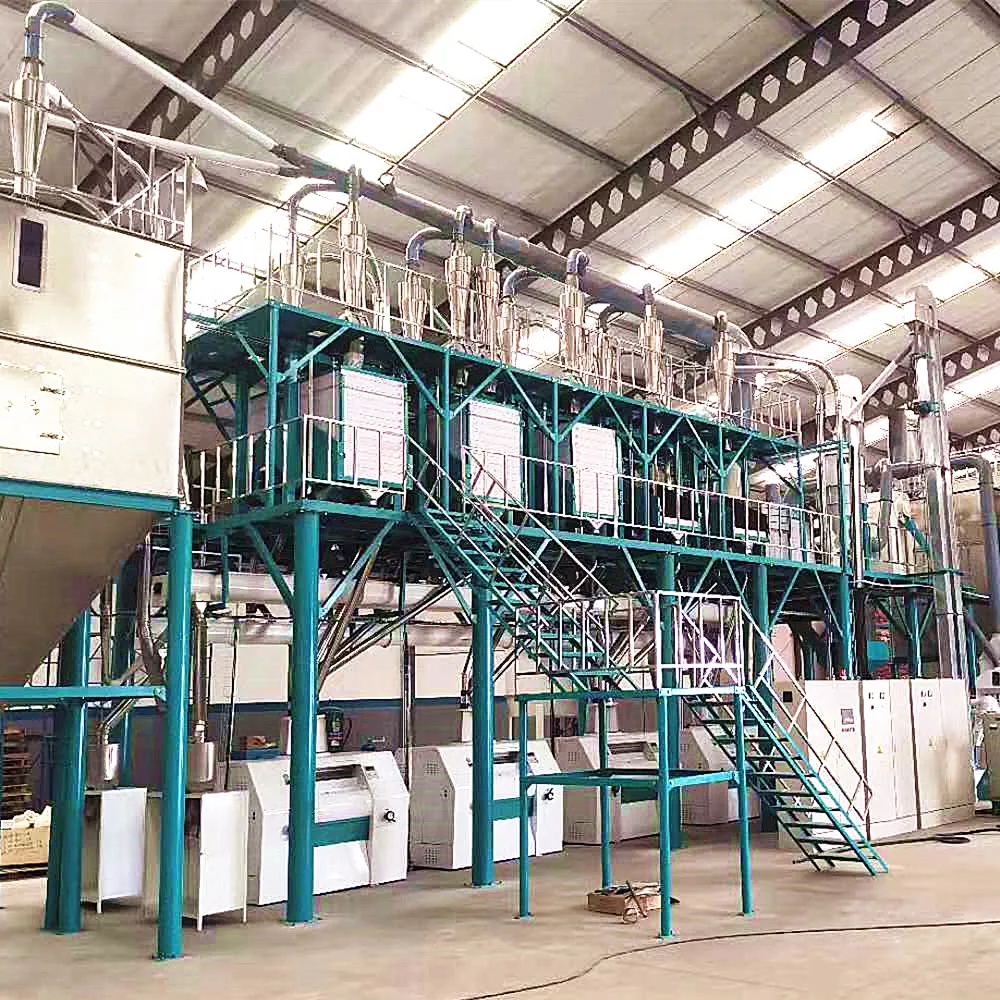 precooked corn flour mill machine flaking mill with prices in Venezuela Zambia America