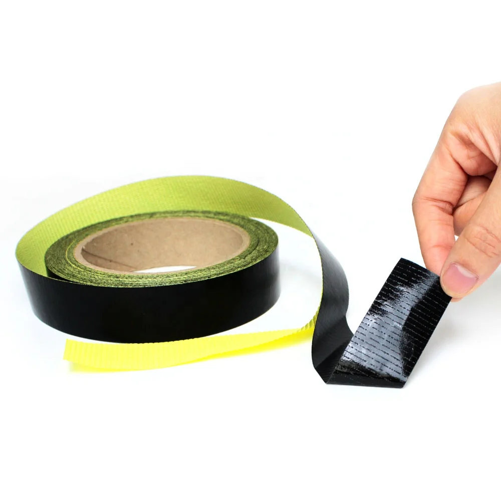 2- Linered Heat Resistant Anti Sticky PTFE Coated Fiberglass Glass Cloth Silicone Glue Self Adhesive Tape With Release Liner