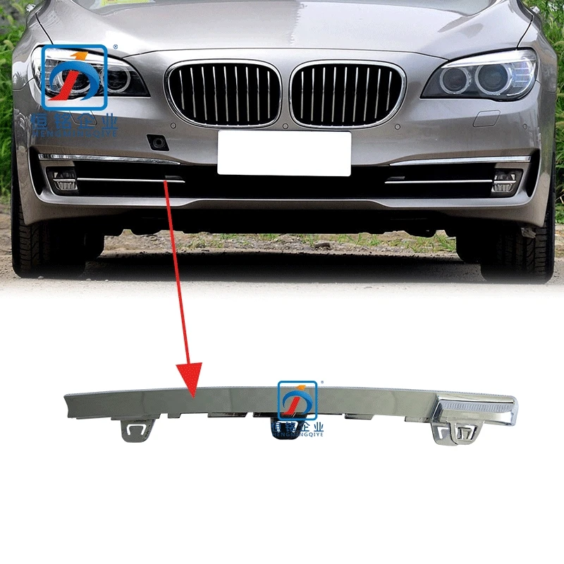 Внешние аксессуары F02 передний бампер молдинг отделка решетка 51137295355