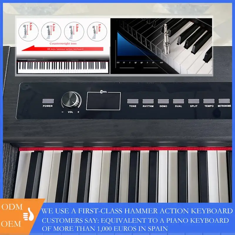 musical instruments piano keys  electronic piano keyboard 88 keys piano keyboard