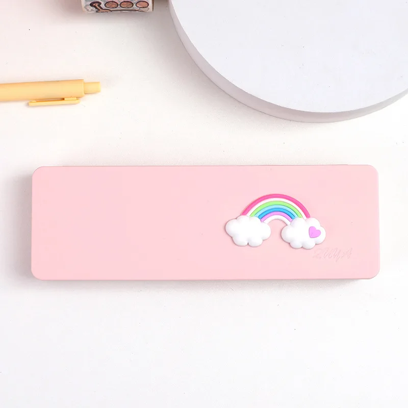 Creative Cartoon Cute Pen Case High Capacity Waterproof Student Pencil Storage Holder