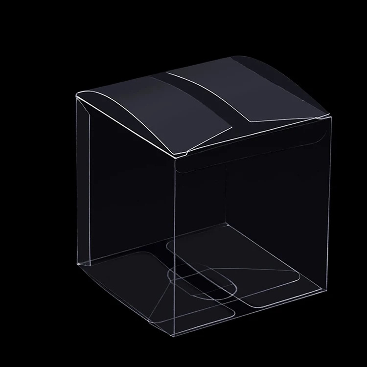 Clear Plastic Custom Transparent Gift PET PP Display Plastic Packaging Box For Candy