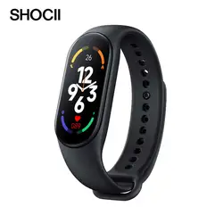2022 Sport Bracelet M7 Fitpro app Fitness with Mars dial Heart Rate Monitor M7 Band Mi Band 5 6 Smart Band M7 smartband