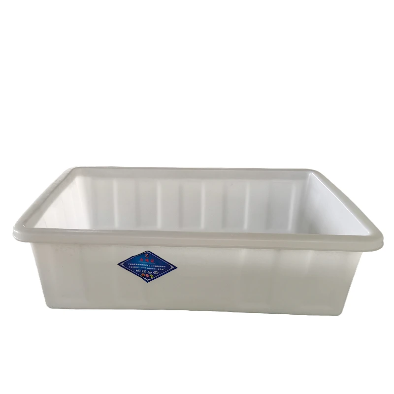 Industrial rectangular rotomolding PVC  plastic square  shape hydroponic water storage tank fish tank