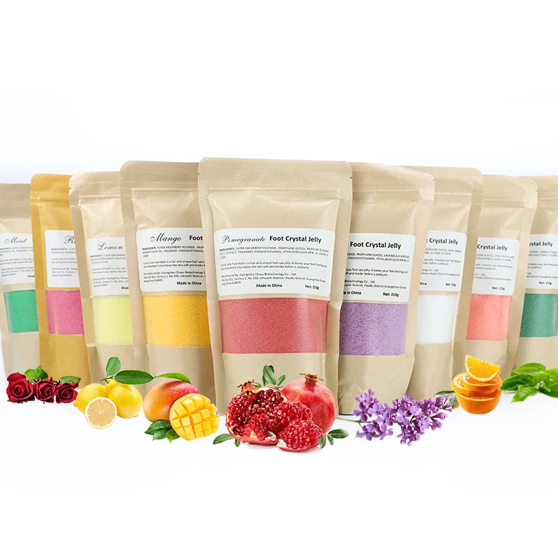 Foot Rejuvenation Crystal Gel Soak: Soothe Senses, Cleanse Skin, Revitalize , Aromatherapy Foot Bath To Remove Foot Odor