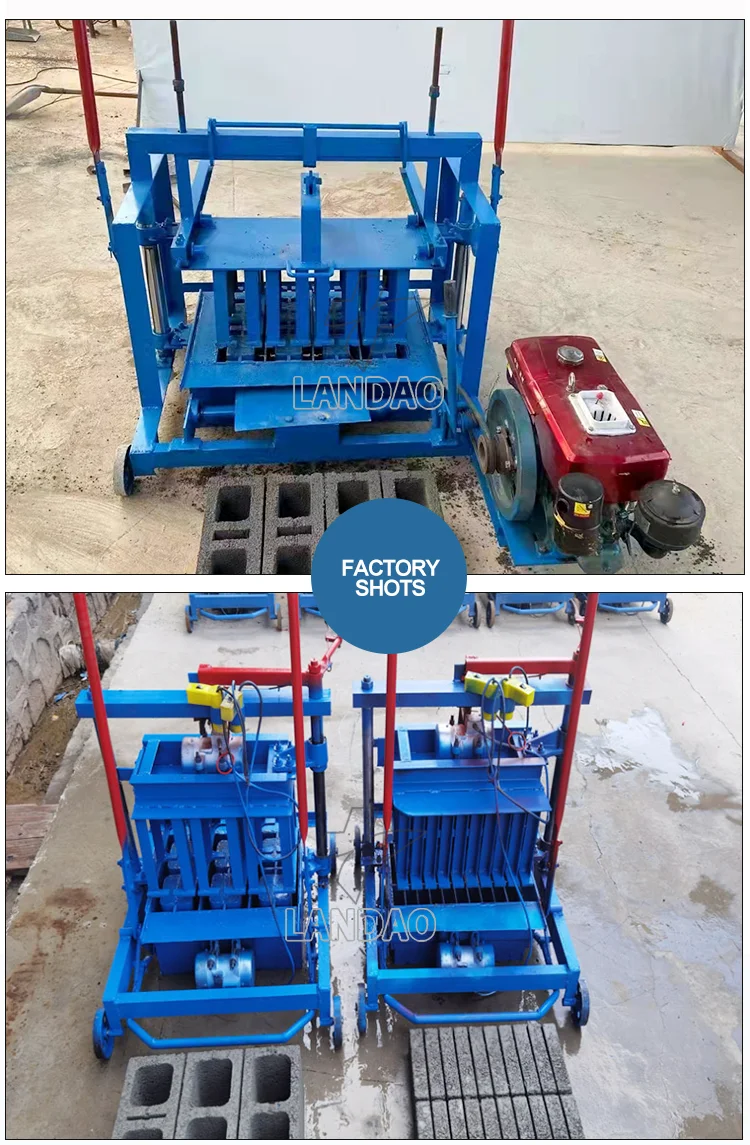 Manual Fly Ash Brick Foam Concrete Block Making Machine