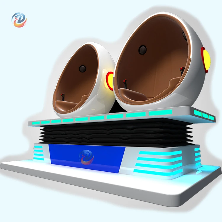 gzDlight Roller Coaster Amusement Virtual Reality Simulator Vr Chair Egg Simulator Cinema 9d Vr
