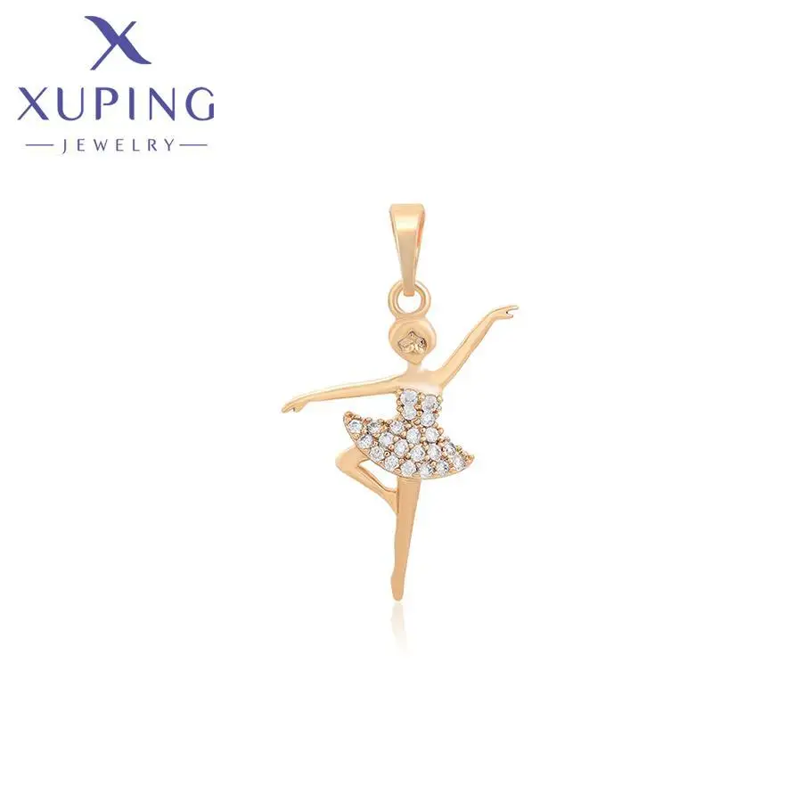 X000461009 Xuping Jewelry dancing girl Gift pendant 18k gold color fashion jewelry pendants