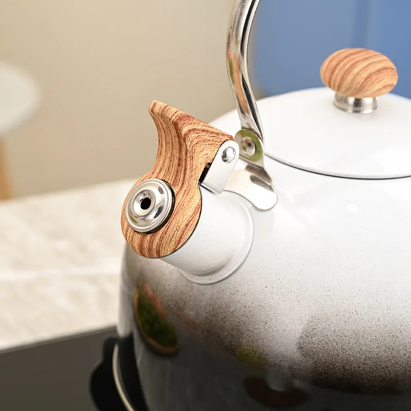 Hot selling household 2.5-liter stainless steel whistle kettle teapot electric stove gas stove kettle