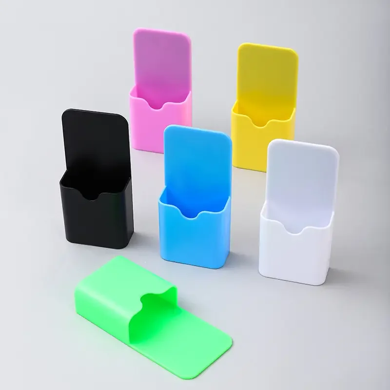 2-Slot Acrylic Magnet Storage Box Strong Suction Magnet Office Stationery Organizer New Arrival Classroom Magnetic Material