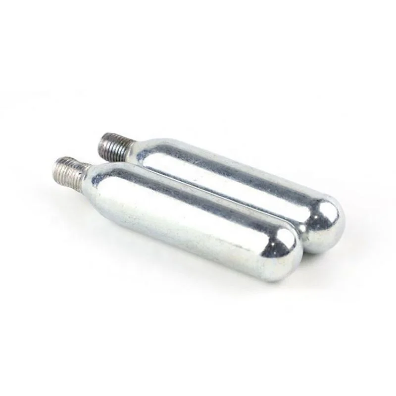 Steel Material 8g Co2 Cartridge Good Sealing Gas Cylinder